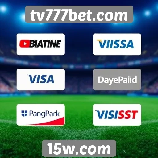 Métodos de pagamento aceitos no tv777bet.com